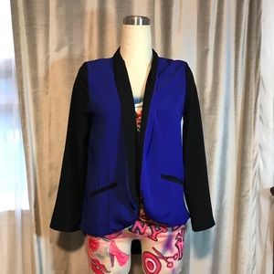 Blue and Black Blazer